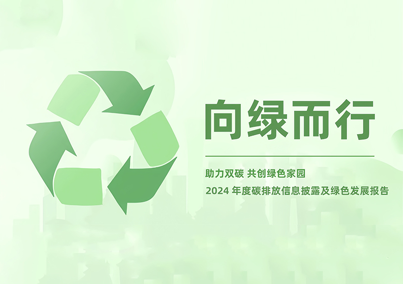 玩彩网智能2024年度碳排放信息披露及绿色生长报告